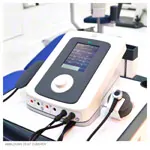 Image shows Enraf-Nonius electrotherapy device Endomed 482