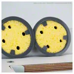 Vacuum round sponge  95 mm, 4 pieces