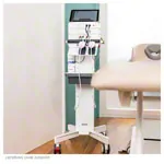 Image shows Gymna Elexeo VIP electric/ultrasound combination + Vaco + equipment trolley