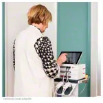 Image shows Gymna Elexeo VIP electric/ultrasound combination + Vaco + equipment trolley