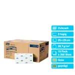 Tork folded paper towel advanced H3, 25x23 cm, 15x250 piece, green