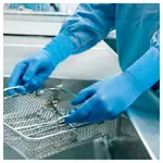Image shows Hartmann examination gloves Peha-soft nitrile guard, powder- and latex-free, 100 pieces