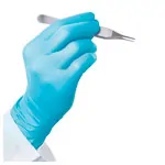 Image shows Hartmann examination gloves Peha-soft nitrile blue, powder- and latex-free, 150 pcs.