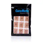 Image shows CureNetic magnetic patch, Type cross, L x B 2.7 x 2.1cm, 45 pieces