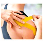 CureTape Classic, 5 m x 5 cm, water resistant, yellow