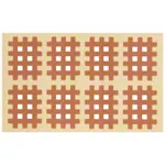 CrossLinq Cross tape, Size M 2,8x2,1 cm, 160 pieces