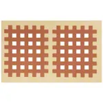 CrossLinq Cross tape, Size L 5,2x4,3 cm, 40 pieces