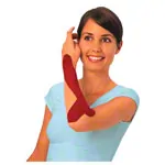 Leukotape K, 5 m x 2.5 cm, red