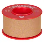 Leukoplast without cover, 5 m x 2,5 cm, 12 pieces