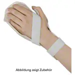 Velcro strip, 2 pieces, Velcro strip self-adhesive, 1m x 25 mm, white