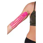 Thera-Band Kinesiology Tape XactStretch, 5 m x 5 cm, red/black