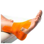 CureTape Sports, 5 m x 5 cm, waterproof, orange