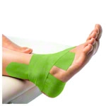 CureTape Sports, 5 m x 5 cm, waterproof, lime
