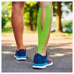 CureTape Sports, 5 m x 5 cm, waterproof, lime