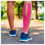 CureTape Sports, 5 m x 5 cm, waterproof, pink