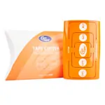 Image shows CureTape Set, 7-tlg., Cutter + 6 Rollen CureTape Classic, 5 m x 5 cm