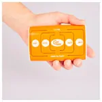 Image shows CureTape Set, 7-tlg., Cutter + 6 Rollen CureTape Classic, 5 m x 5 cm