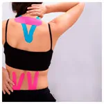 Image shows CureTape Set, 7-tlg., Cutter + 6 Rollen CureTape Classic, 5 m x 5 cm