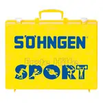 First aid suitcase Multisport according to DIN 13157,  incl. Wall mount