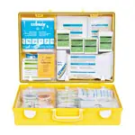 First aid suitcase Multisport according to DIN 13157,  incl. Wall mount