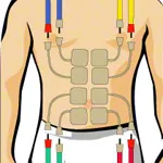 Compex electrodes wire, 5x5 cm, 4 pieces