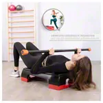 Sport-Tec weight bar set, 1-10 kg, 10 pieces