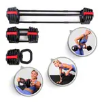 Sport-Tec 3-in-1 Multi Dumbbell Set 1-19 kg