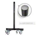 Bumper Plate storage trolley, mobile, LxWxH 60,5x60,5x97 cm