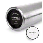 Olympia barbell bar, 15 kg, chrome,  5 cm x 201 cm