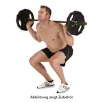 Olympia weight plate with rubber cover and handle,  5 cm, 5 kg, one piece