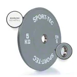 Weight plate Olympia Bumper Plate, 50 mm, 5 kg, gray