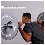 Weight plate Olympia Bumper Plate, 50 mm, 5 kg, gray