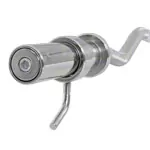 Olympic SZ-bar chrome incl. locking device,  5 cm x 120 cm