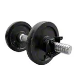 Image shows 2M Solutions dumbbell locks Easy Click,  3 cm, pair, black