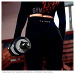 Image shows 2M Solutions dumbbell locks Easy Click,  3 cm, pair, black