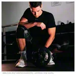 Image shows 2M Solutions dumbbell locks Easy Click,  3 cm, pair, black