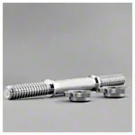 Dumbbell bar with star collars,  3 cm x 36 cm