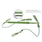 Gymstick incl. carrying bag, lightweight, green