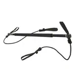Gymstick replacement tubings, thick, black, pair