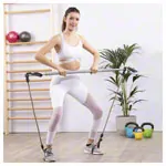 Gymstick replacement tubings, extra thick, silver, one pair/n