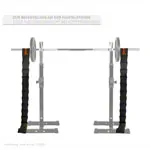 HeavyPack weight belt 8 kg, 1800 x 82 mm