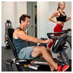 Matrix recumbent ergometer R50 with XER console
