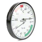 Sauna climate station incl. thermometer and hygrometer,  13,5 cm
