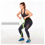 Image shows ARTZT vitality Super Band textile, light, green