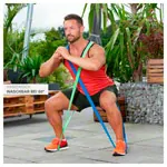 Image shows ARTZT vitality Super Band textile, light, green