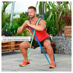 Image shows ARTZT vitality Super Band Set: 3-pcs. light, medium, heavy