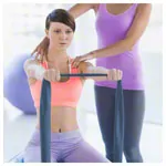 ARTZT vitality latex-free exercise band, 25 x 12 cm, extra strong, blue