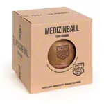 ARTZT Vintage Series leather medicine ball, 1.5 kg