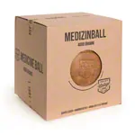 ARTZT Vintage Series leather medicine ball, 4 kg