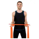 Sanctband resistance ribbon, 46 m x 15 cm, light, orange